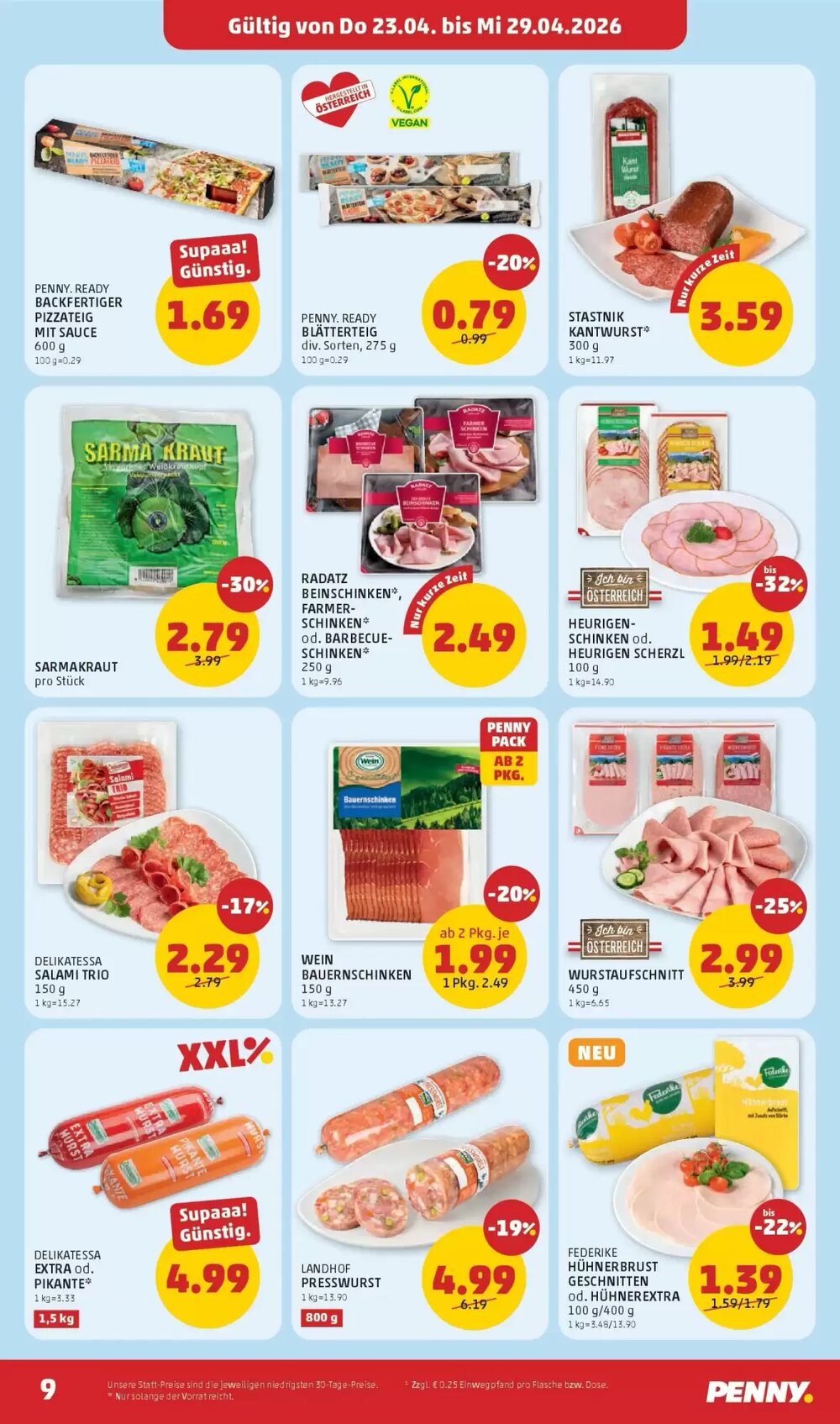 PENNY Flugblatt (ab 23.04.2026) - Angebote und Prospekt - Seite 9