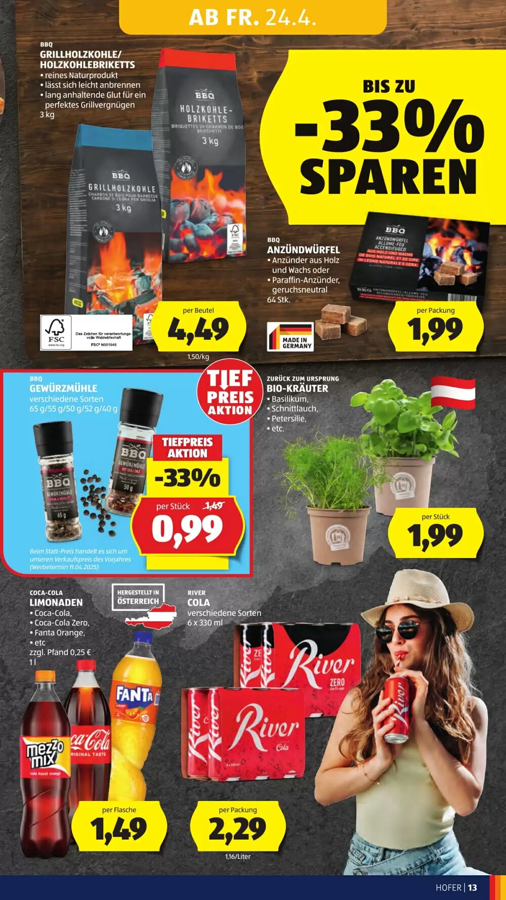 Hofer Flugblatt (ab 24.04.2026) - Angebote und Prospekt - Seite 13