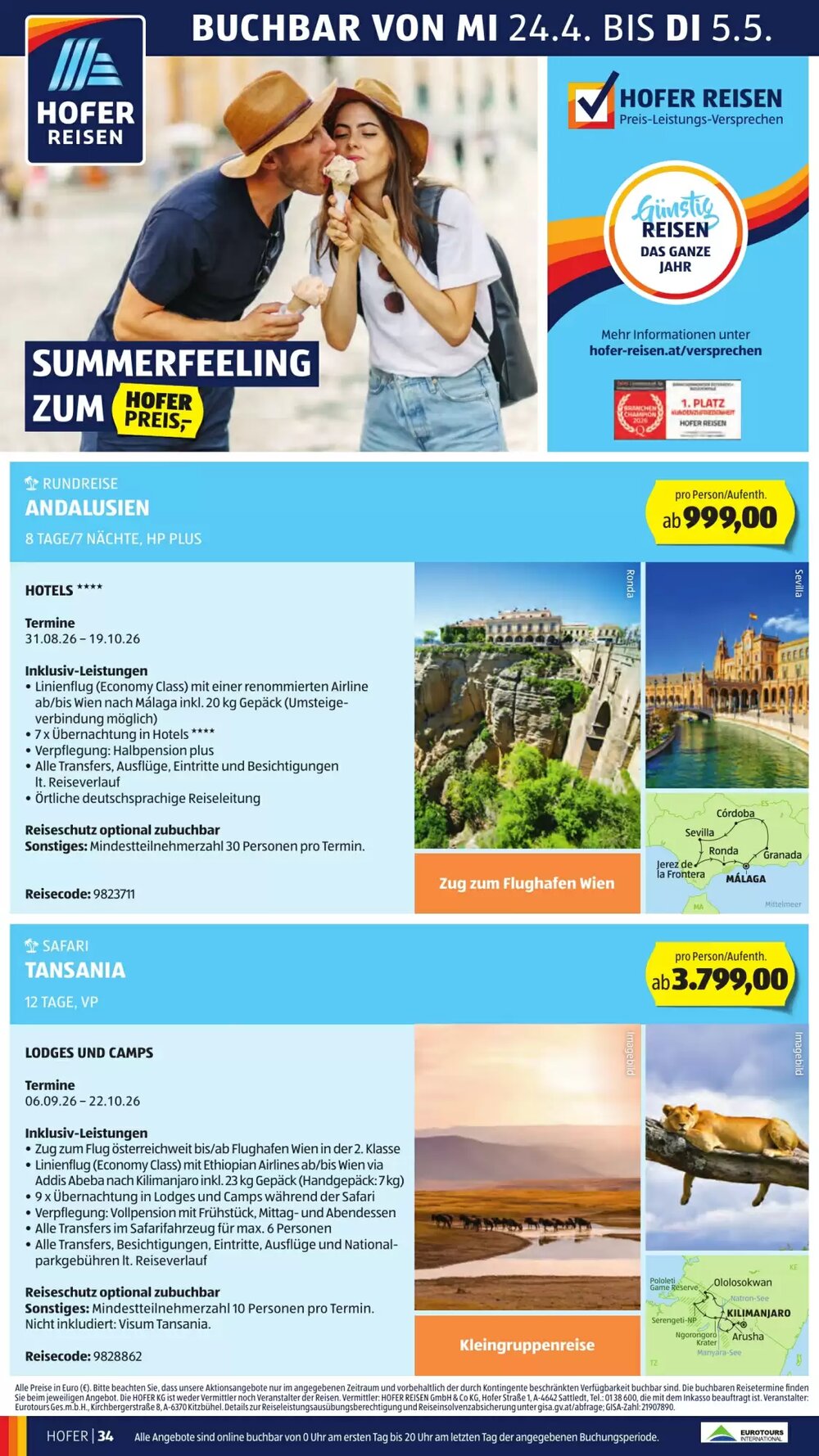 Hofer Flugblatt (ab 24.04.2026) - Angebote und Prospekt - Seite 36
