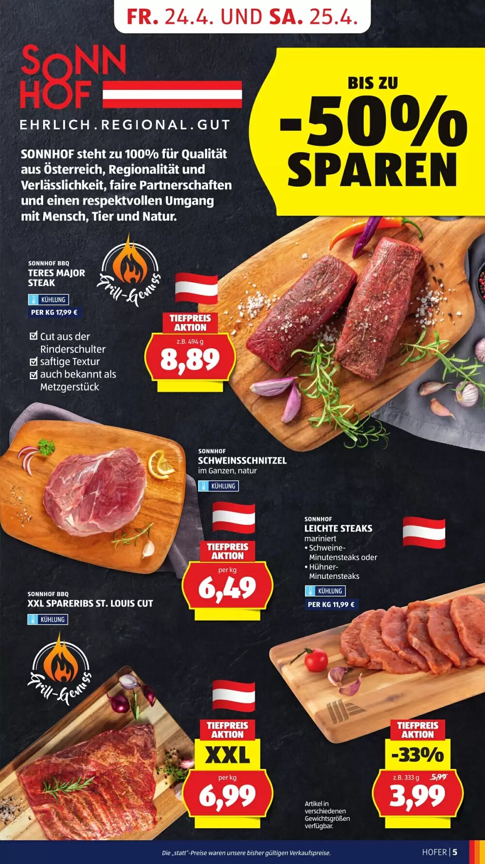 Hofer Flugblatt (ab 24.04.2026) - Angebote und Prospekt - Seite 5