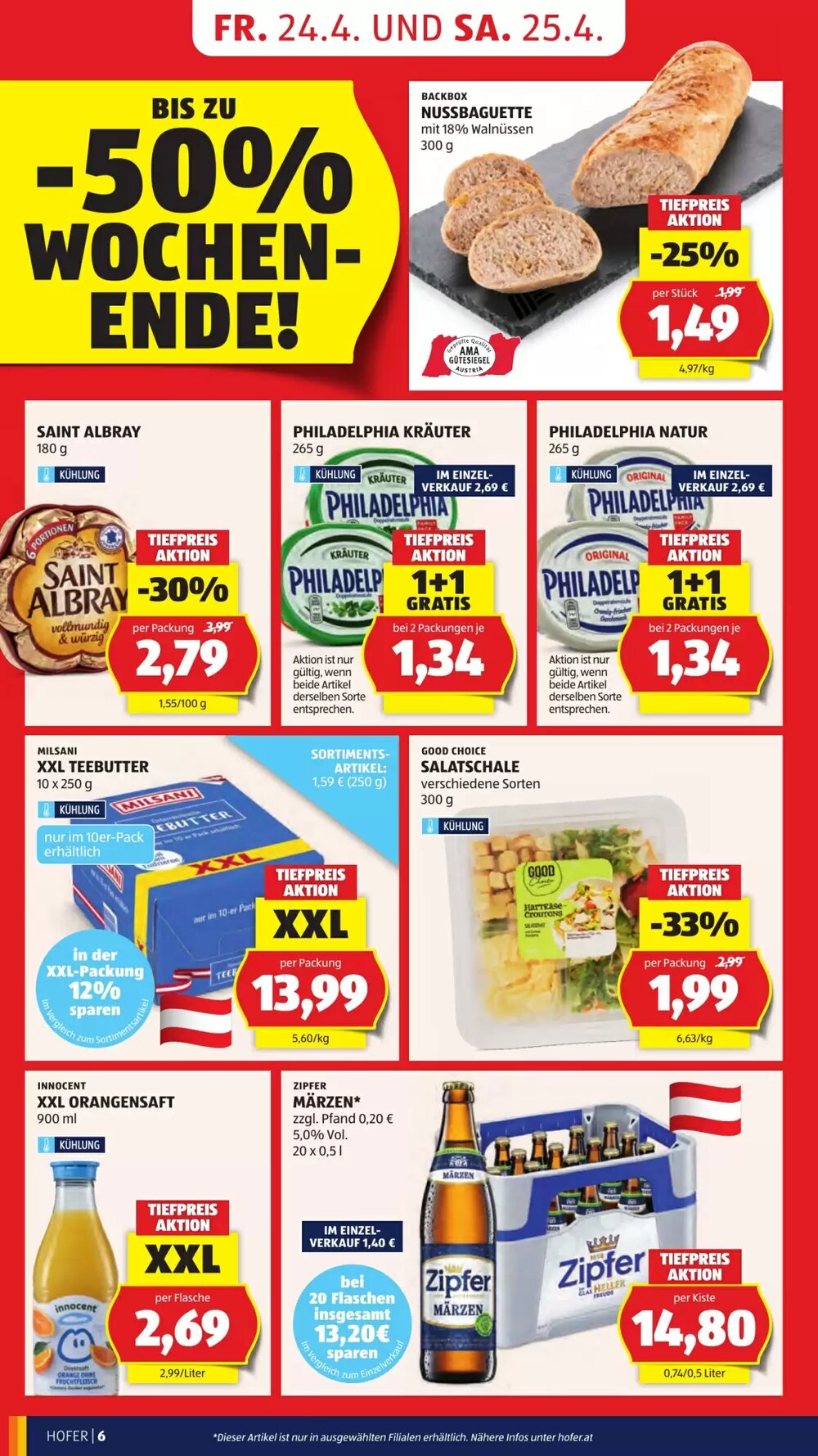 Hofer Flugblatt (ab 24.04.2026) - Angebote und Prospekt - Seite 6