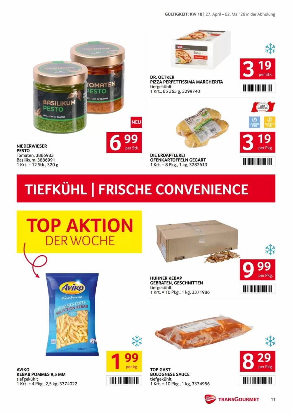 Transgourmet Flugblatt (ab 27.04.2026) - Angebote und Prospekt - Seite 11