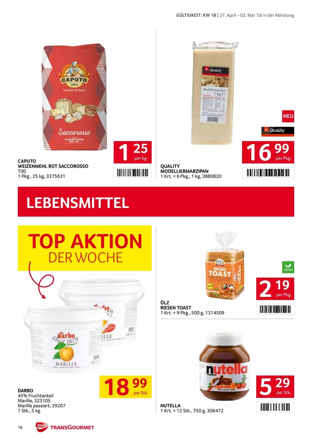 Transgourmet Flugblatt (ab 27.04.2026) - Angebote und Prospekt - Seite 17