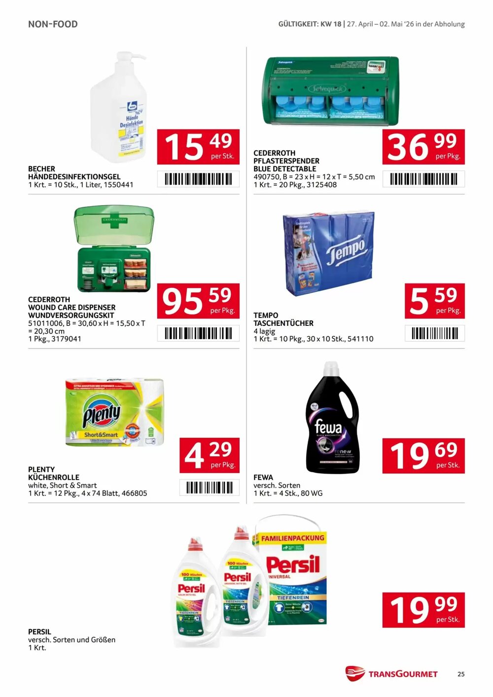 Transgourmet Flugblatt (ab 27.04.2026) - Angebote und Prospekt - Seite 24