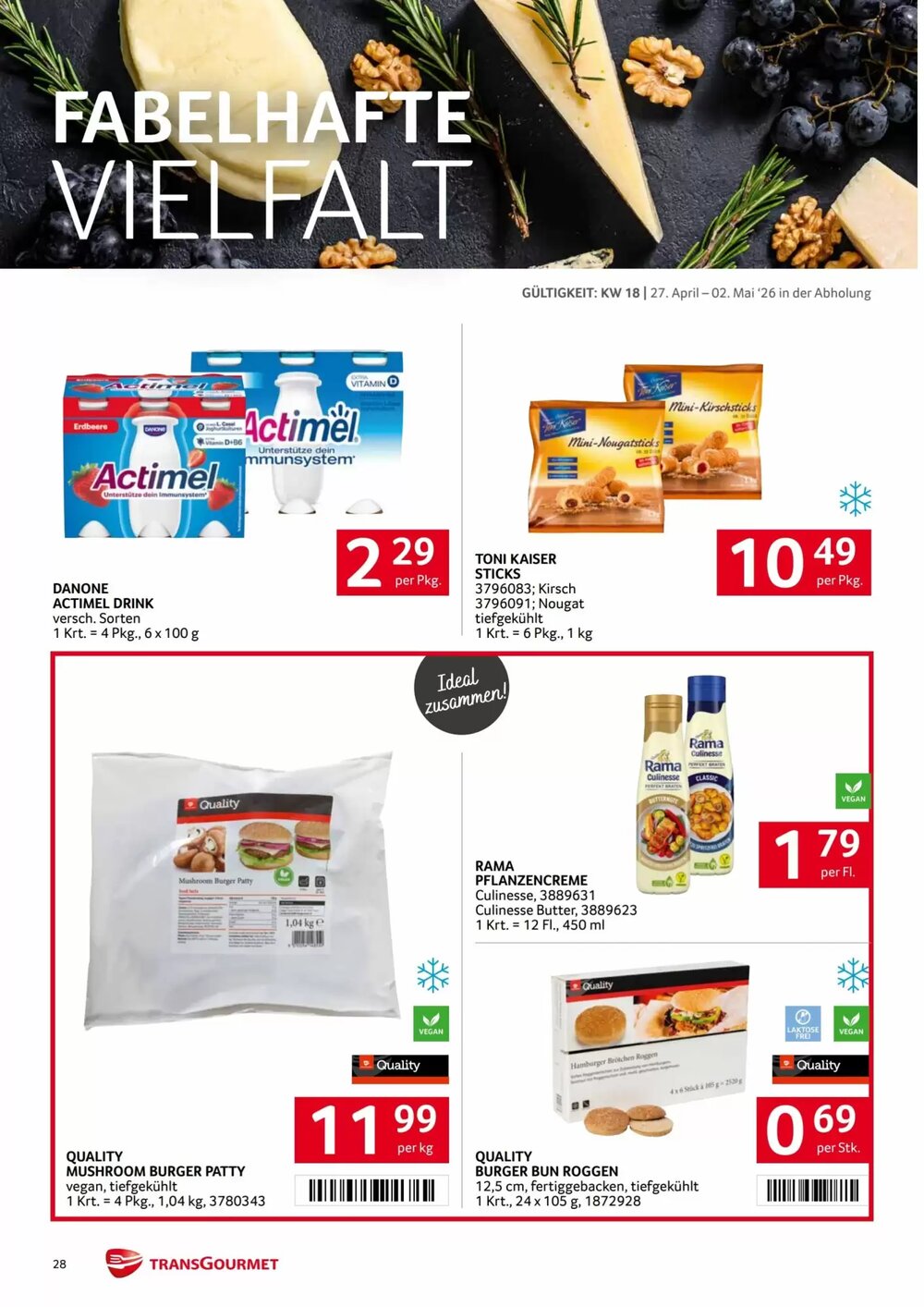 Transgourmet Flugblatt (ab 27.04.2026) - Angebote und Prospekt - Seite 27