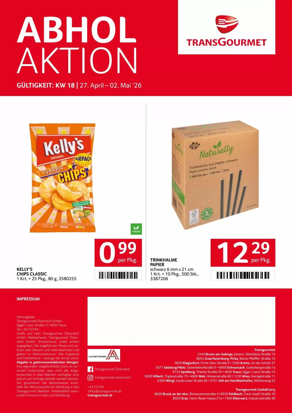 Transgourmet Flugblatt (ab 27.04.2026) - Angebote und Prospekt - Seite 31