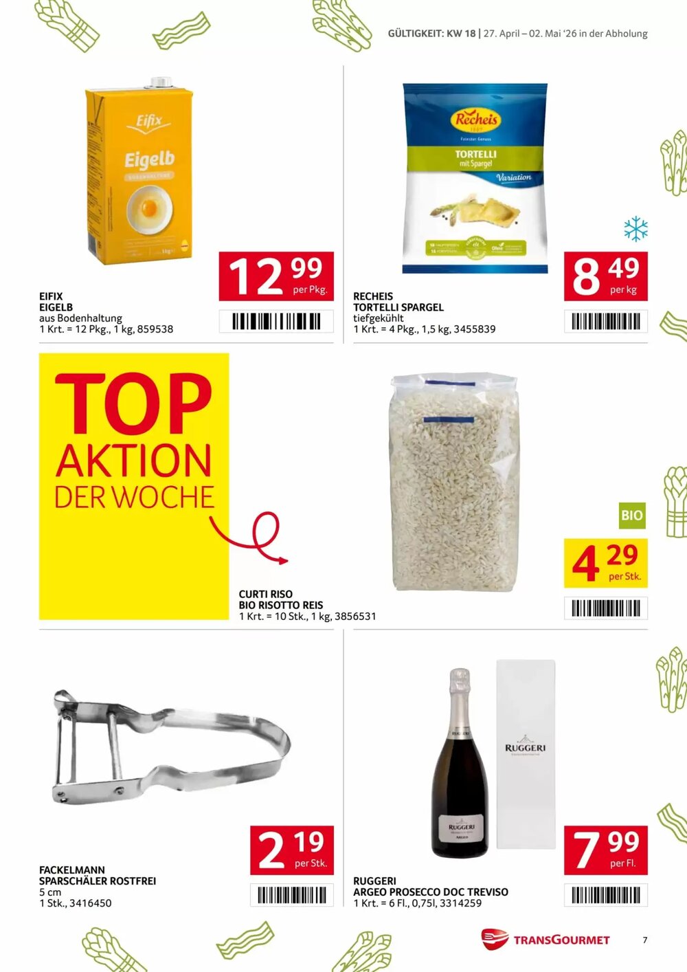 Transgourmet Flugblatt (ab 27.04.2026) - Angebote und Prospekt - Seite 7