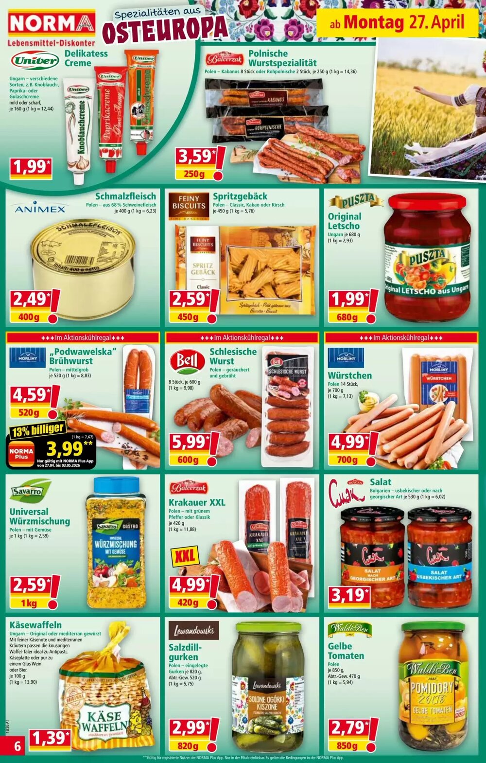 Norma Flugblatt (ab 27.04.2026) - Angebote und Prospekt - Seite 6