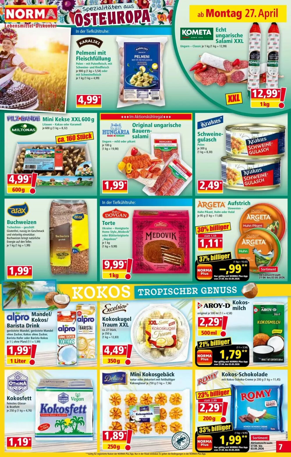 Norma Flugblatt (ab 27.04.2026) - Angebote und Prospekt - Seite 7