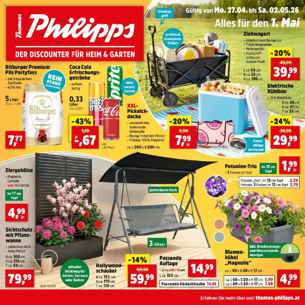 Thomas Philipps Flugblatt (ab 27.04.2026) - Angebote und Prospekt - Seite 1