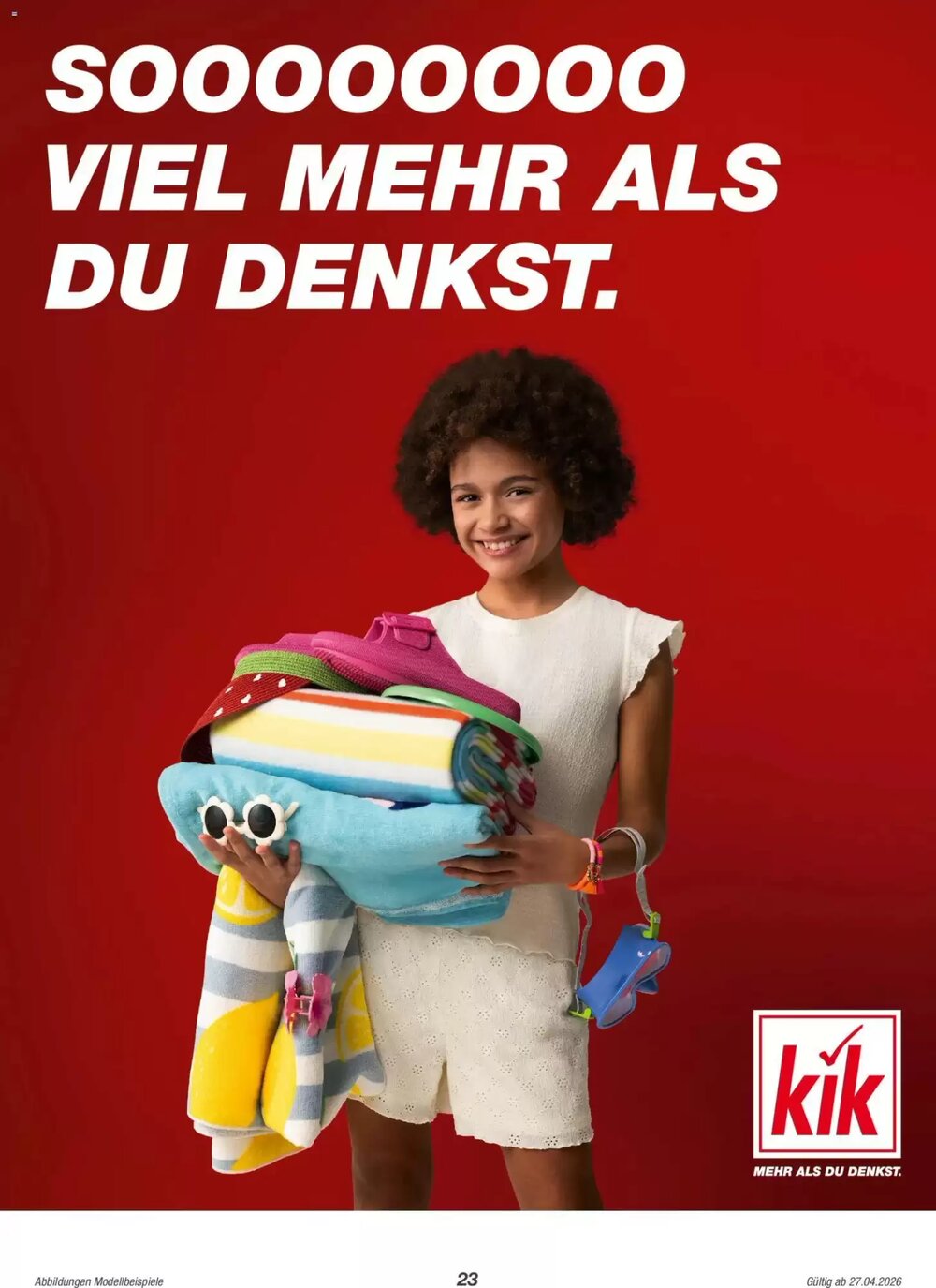 KiK Flugblatt (ab 27.04.2026) - Angebote und Prospekt - Seite 23