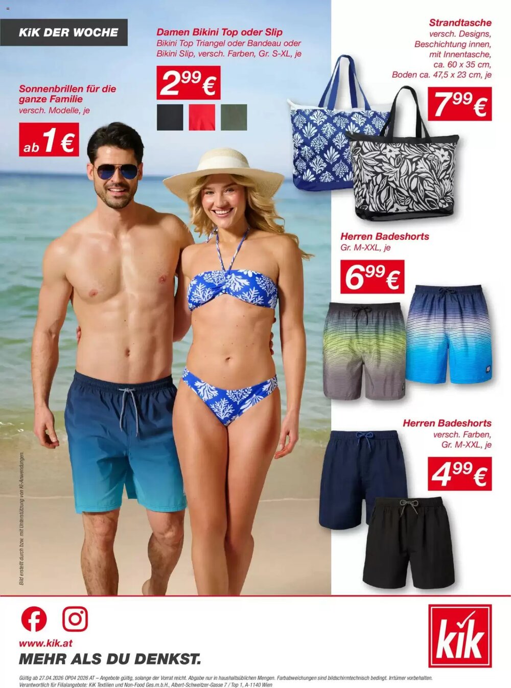 KiK Flugblatt (ab 27.04.2026) - Angebote und Prospekt - Seite 24