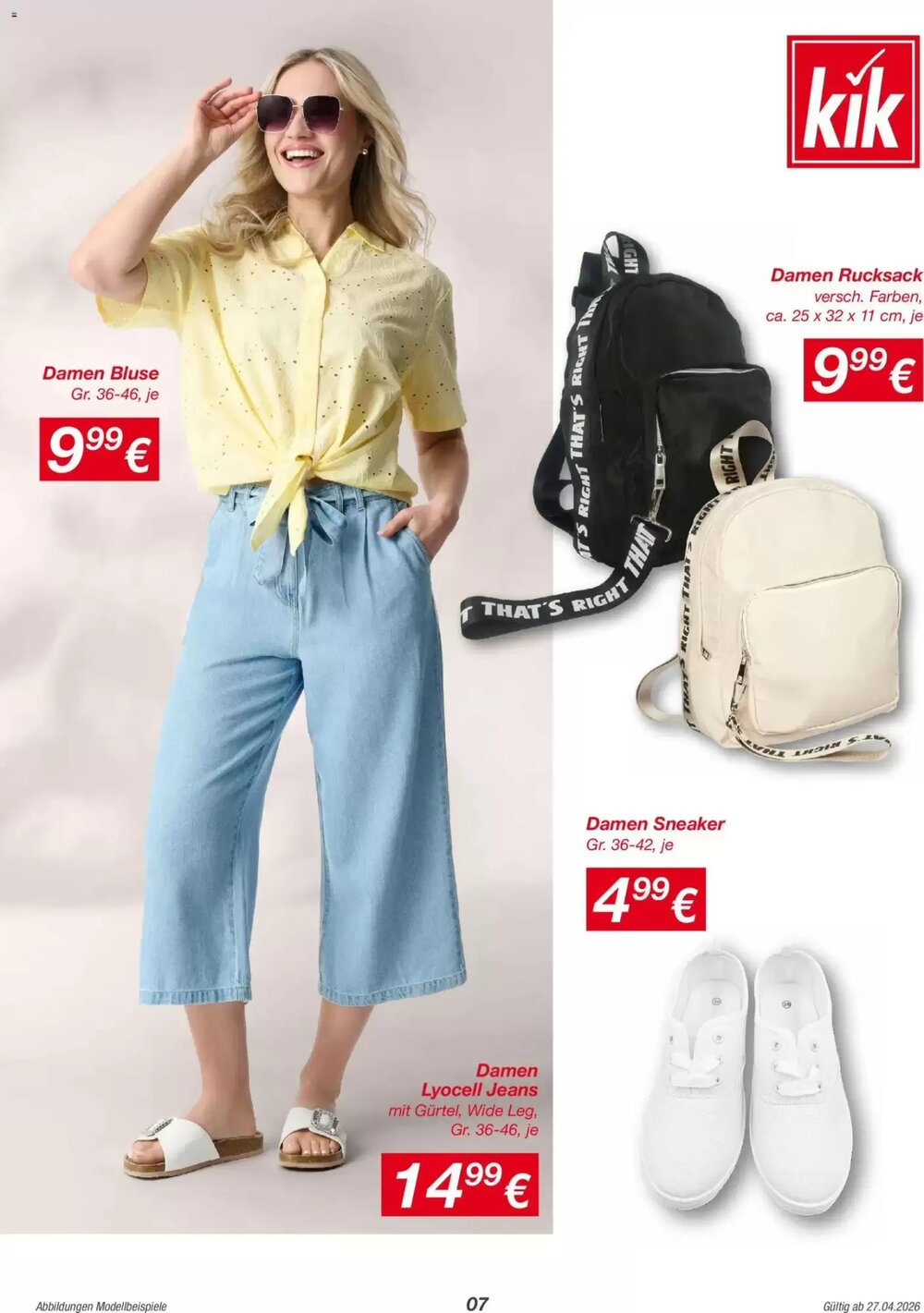 KiK Flugblatt (ab 27.04.2026) - Angebote und Prospekt - Seite 7