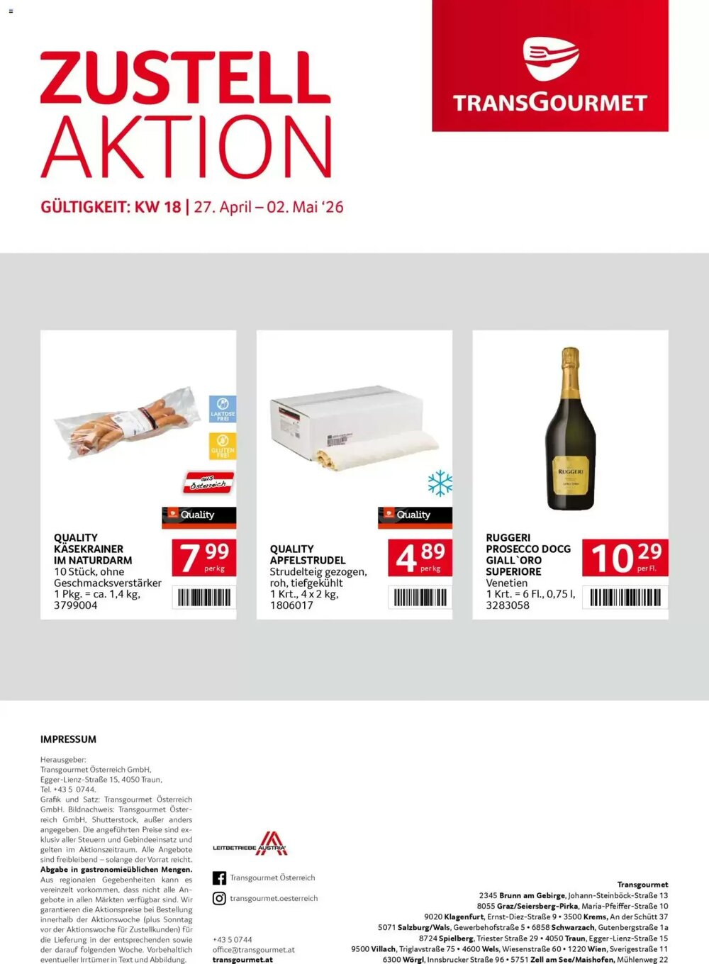 Transgourmet Flugblatt (ab 27.04.2026) - Angebote und Prospekt - Seite 32