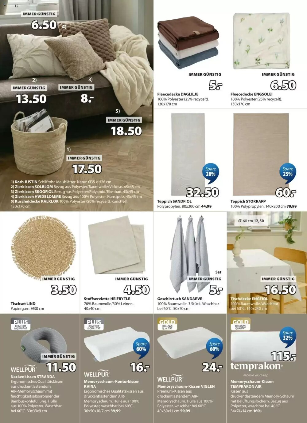 JYSK Flugblatt (ab 28.04.2026) - Angebote und Prospekt - Seite 12