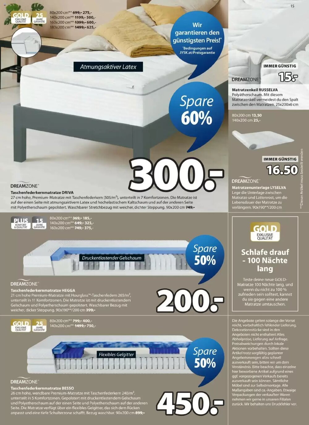 JYSK Flugblatt (ab 28.04.2026) - Angebote und Prospekt - Seite 15