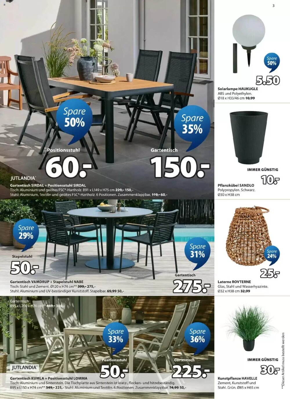 JYSK Flugblatt (ab 28.04.2026) - Angebote und Prospekt - Seite 3