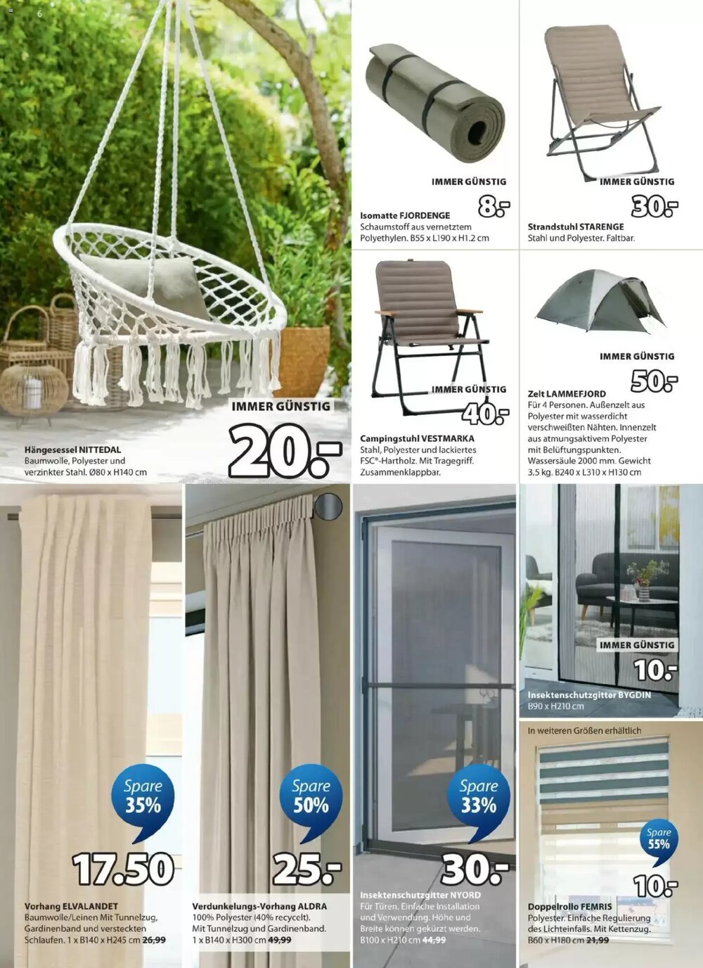 JYSK Flugblatt (ab 28.04.2026) - Angebote und Prospekt - Seite 6