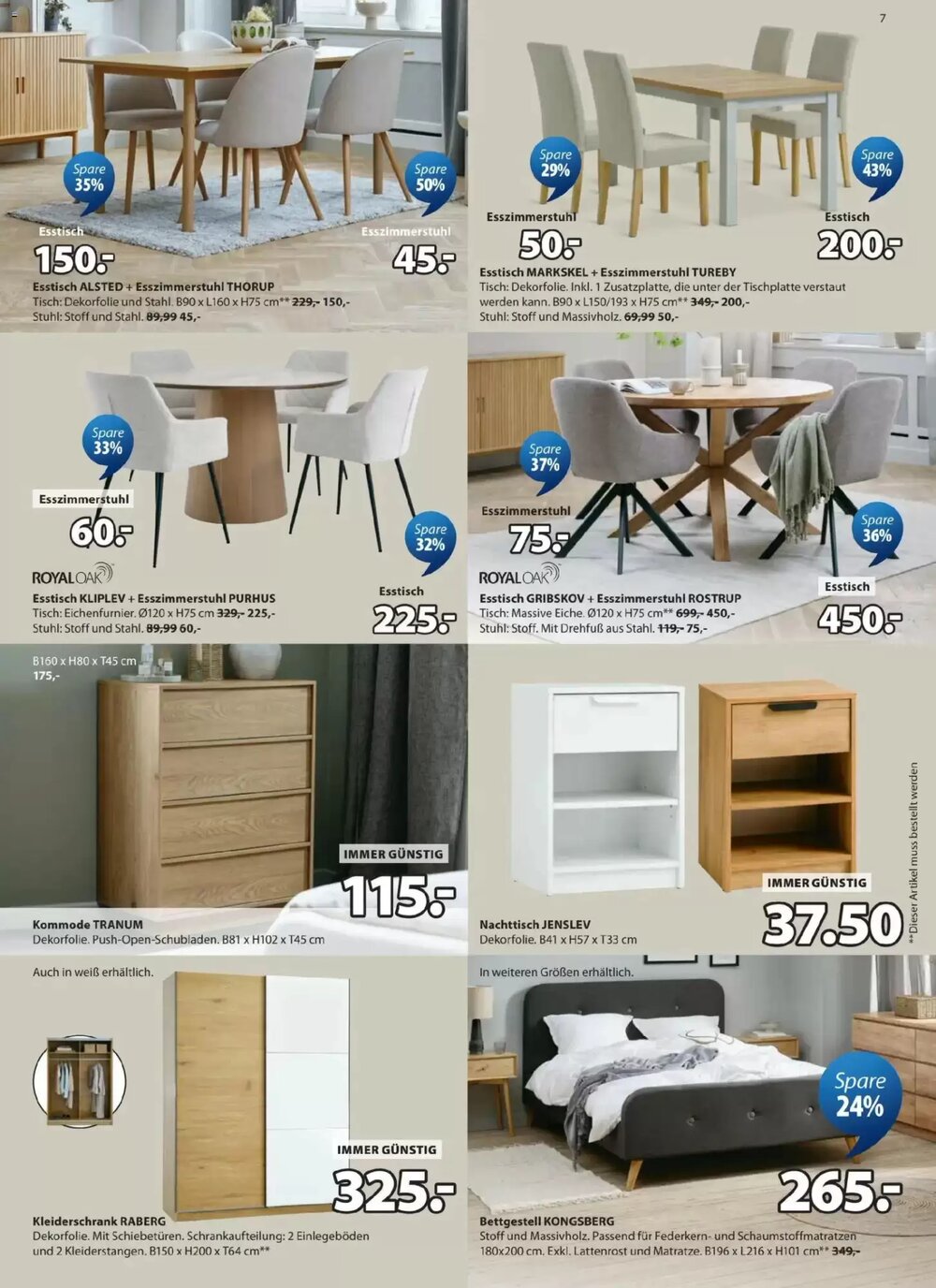 JYSK Flugblatt (ab 28.04.2026) - Angebote und Prospekt - Seite 7