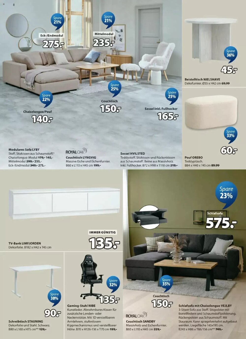 JYSK Flugblatt (ab 28.04.2026) - Angebote und Prospekt - Seite 8