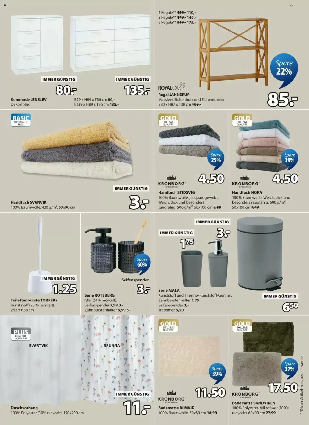 JYSK Flugblatt (ab 28.04.2026) - Angebote und Prospekt - Seite 9