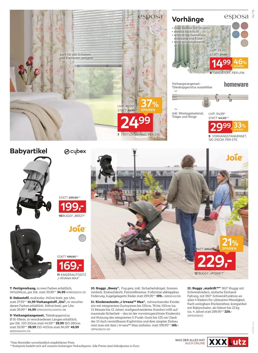 XXXLutz Flugblatt (ab 28.04.2026) - Angebote und Prospekt - Seite 15