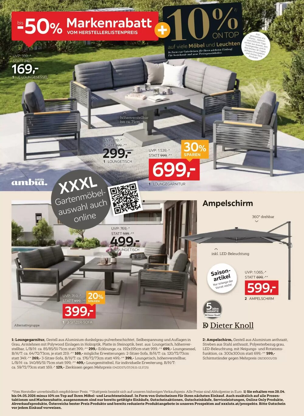 XXXLutz Flugblatt (ab 28.04.2026) - Angebote und Prospekt - Seite 2