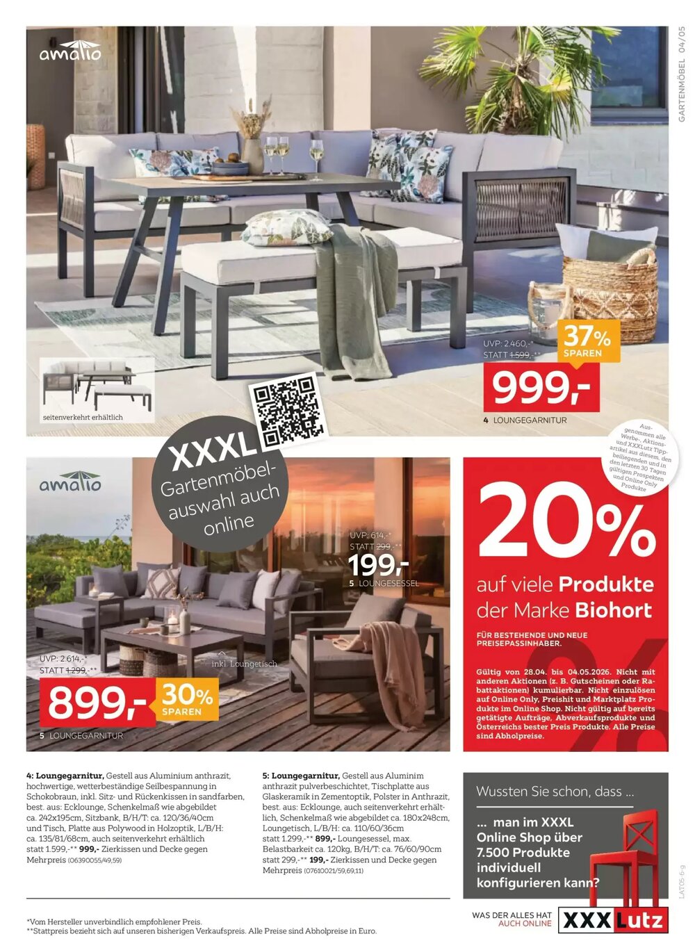 XXXLutz Flugblatt (ab 28.04.2026) - Angebote und Prospekt - Seite 5