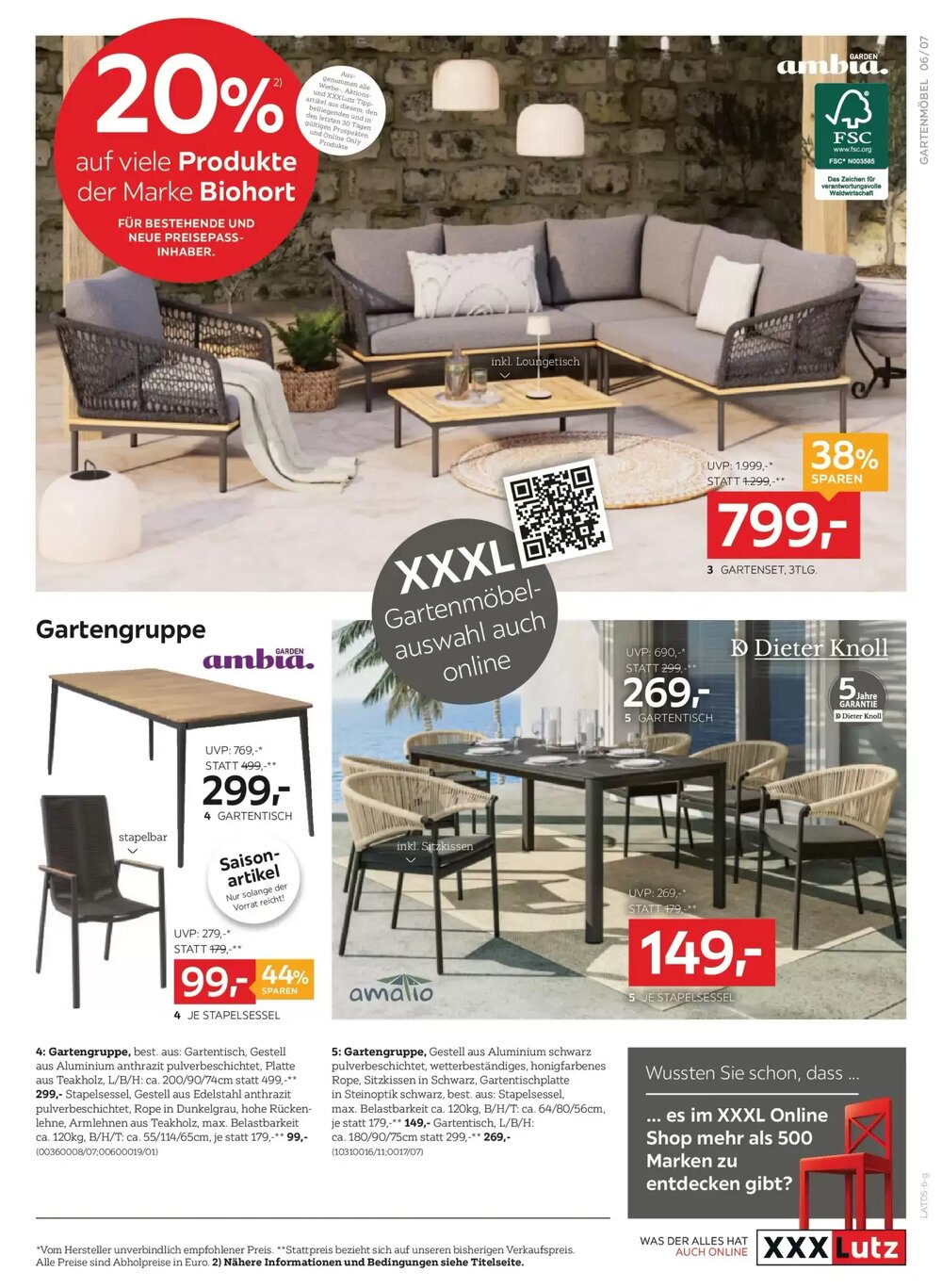 XXXLutz Flugblatt (ab 28.04.2026) - Angebote und Prospekt - Seite 7