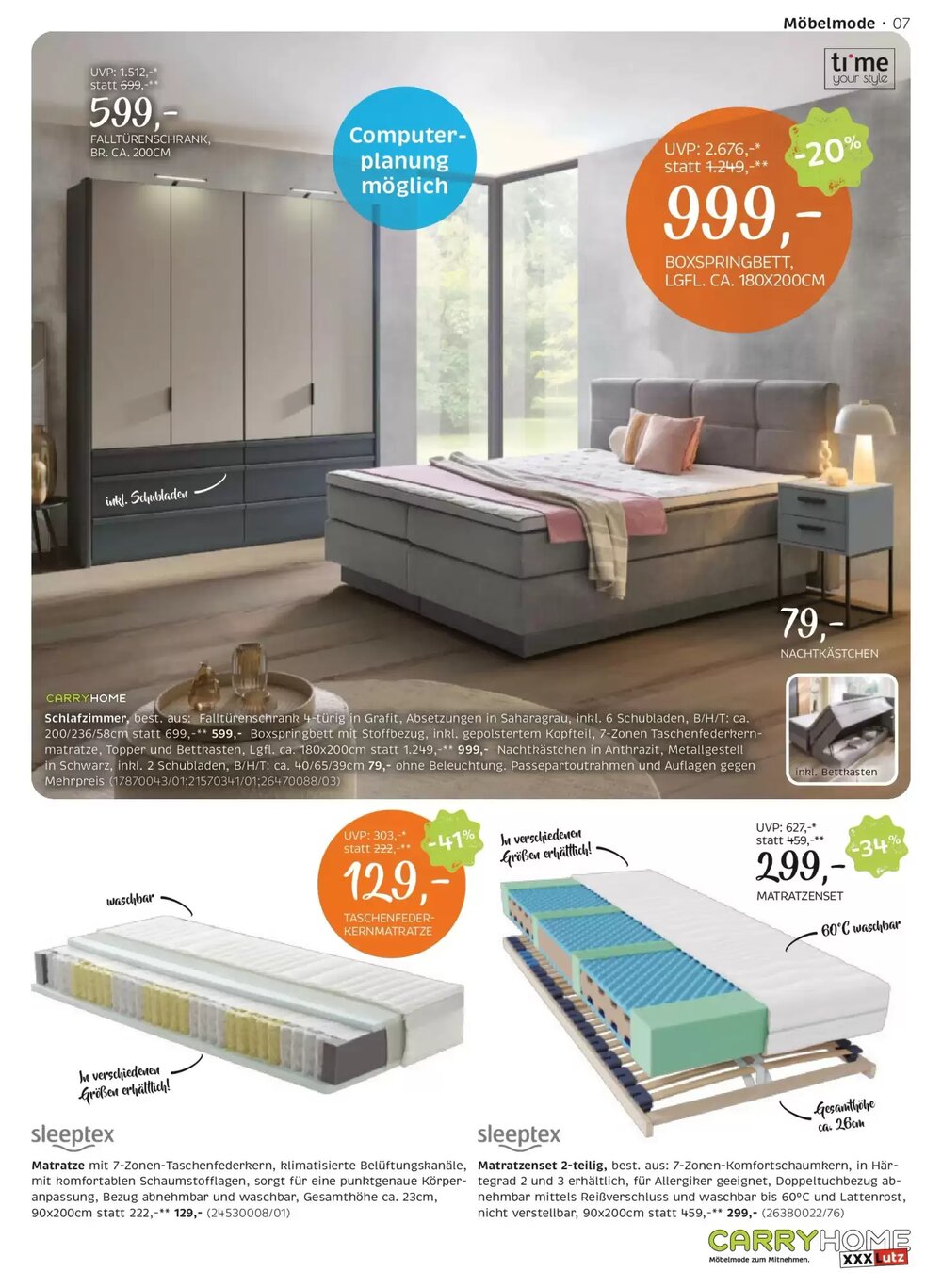 XXXLutz Flugblatt (ab 28.04.2026) - Angebote und Prospekt - Seite 7