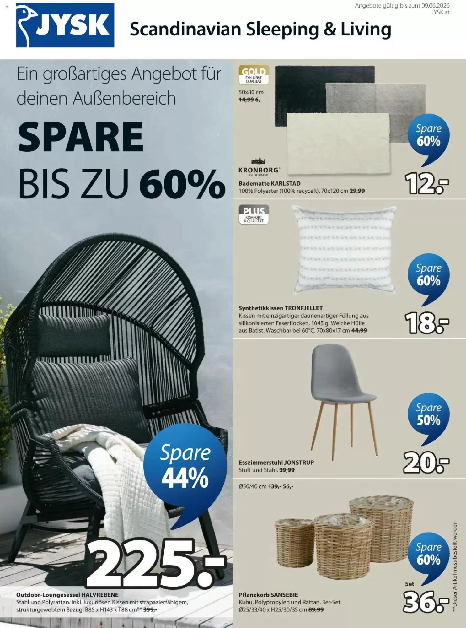JYSK Flugblatt (ab 28.04.2026) - Angebote und Prospekt - Seite 1