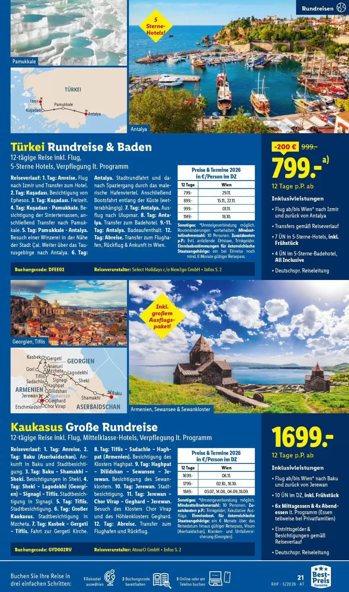 Lidl Reisen Flugblatt (ab 29.04.2026) - Angebote und Prospekt - Seite 21