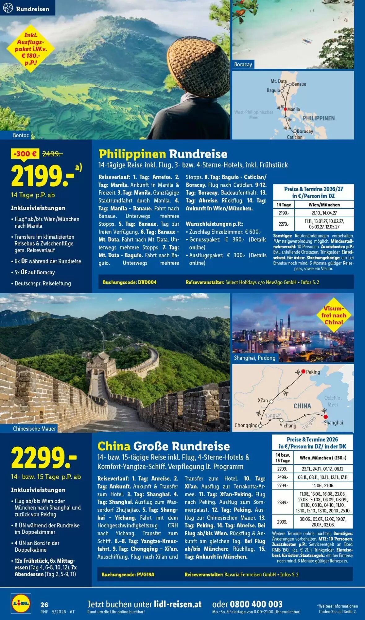 Lidl Reisen Flugblatt (ab 29.04.2026) - Angebote und Prospekt - Seite 26