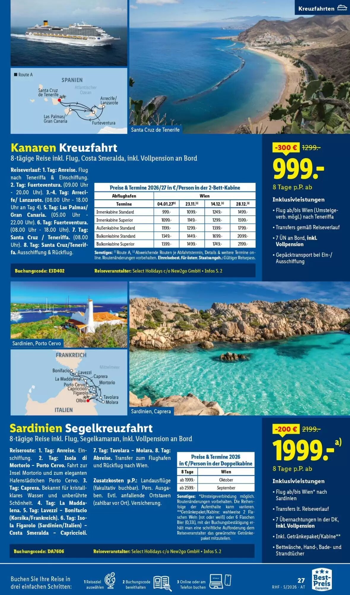 Lidl Reisen Flugblatt (ab 29.04.2026) - Angebote und Prospekt - Seite 27