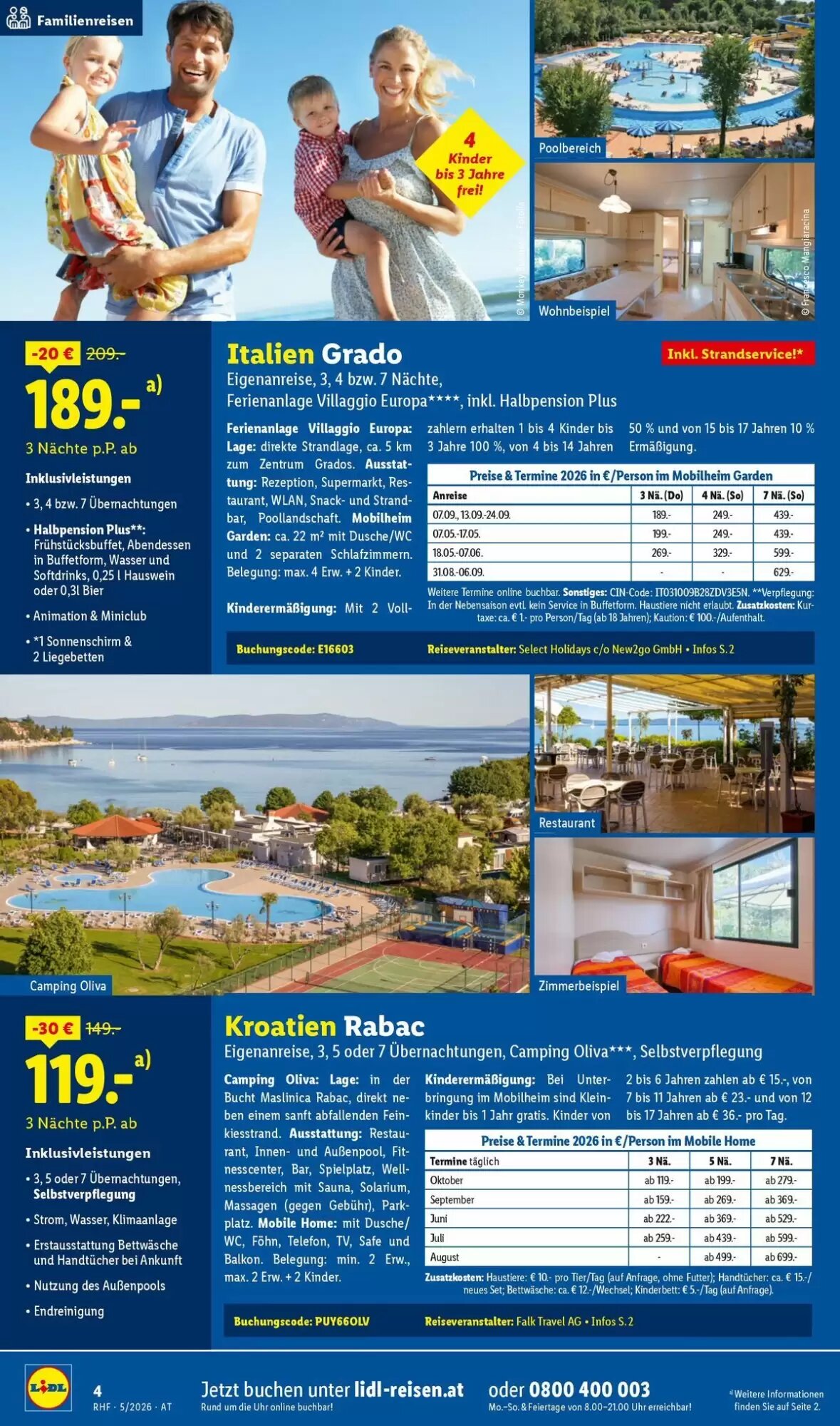 Lidl Reisen Flugblatt (ab 29.04.2026) - Angebote und Prospekt - Seite 4