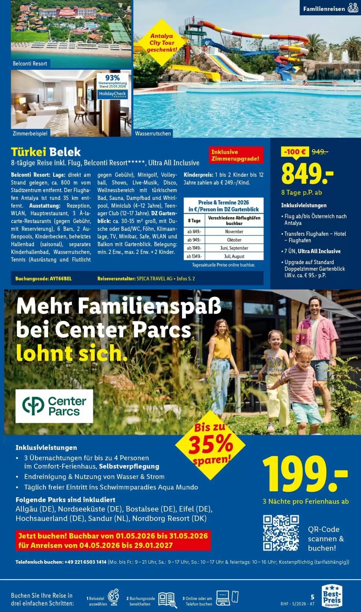 Lidl Reisen Flugblatt (ab 29.04.2026) - Angebote und Prospekt - Seite 5