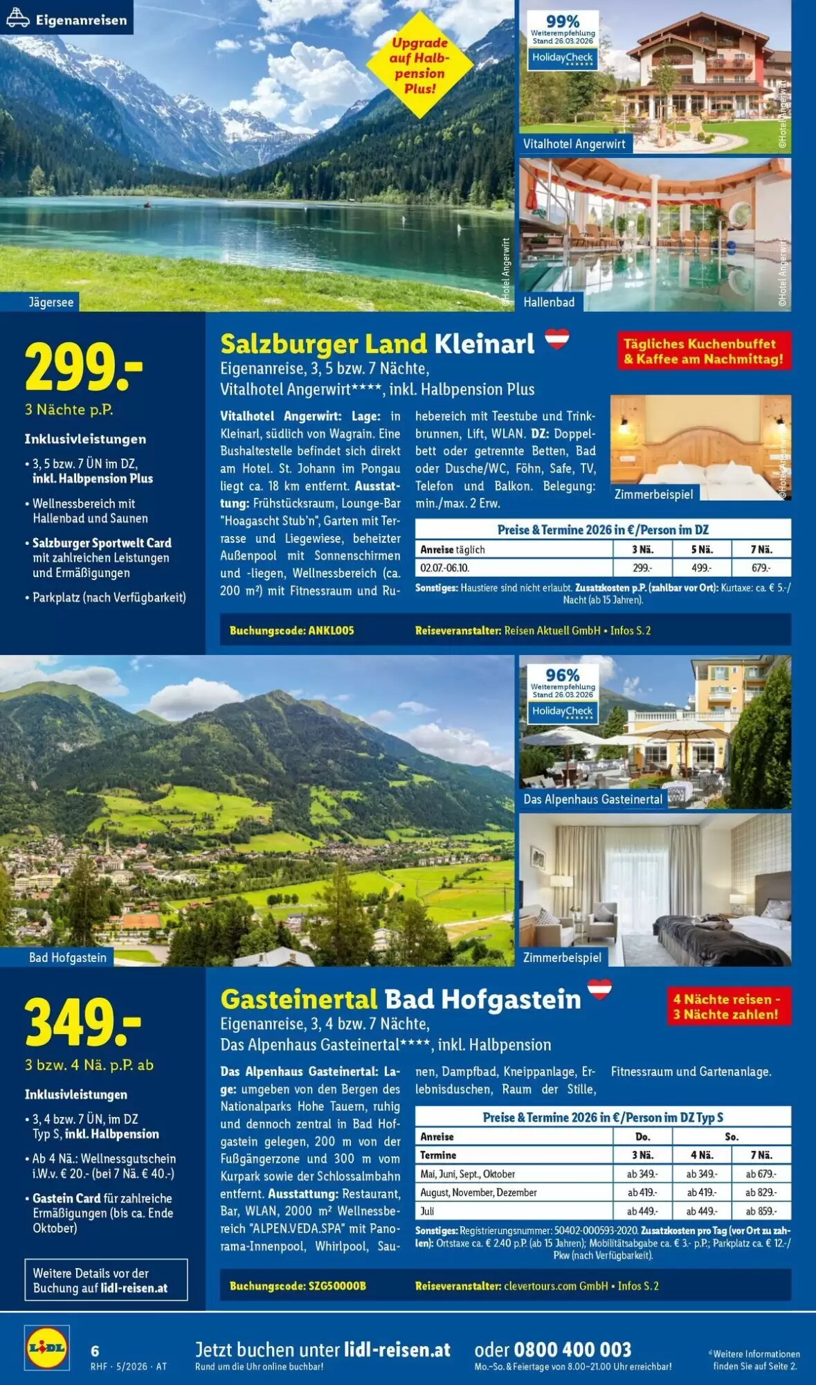 Lidl Reisen Flugblatt (ab 29.04.2026) - Angebote und Prospekt - Seite 6