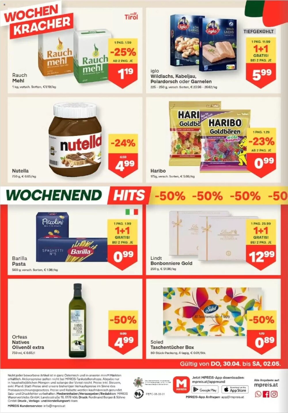 MPreis Flugblatt (ab 30.04.2026) - Angebote und Prospekt - Seite 12