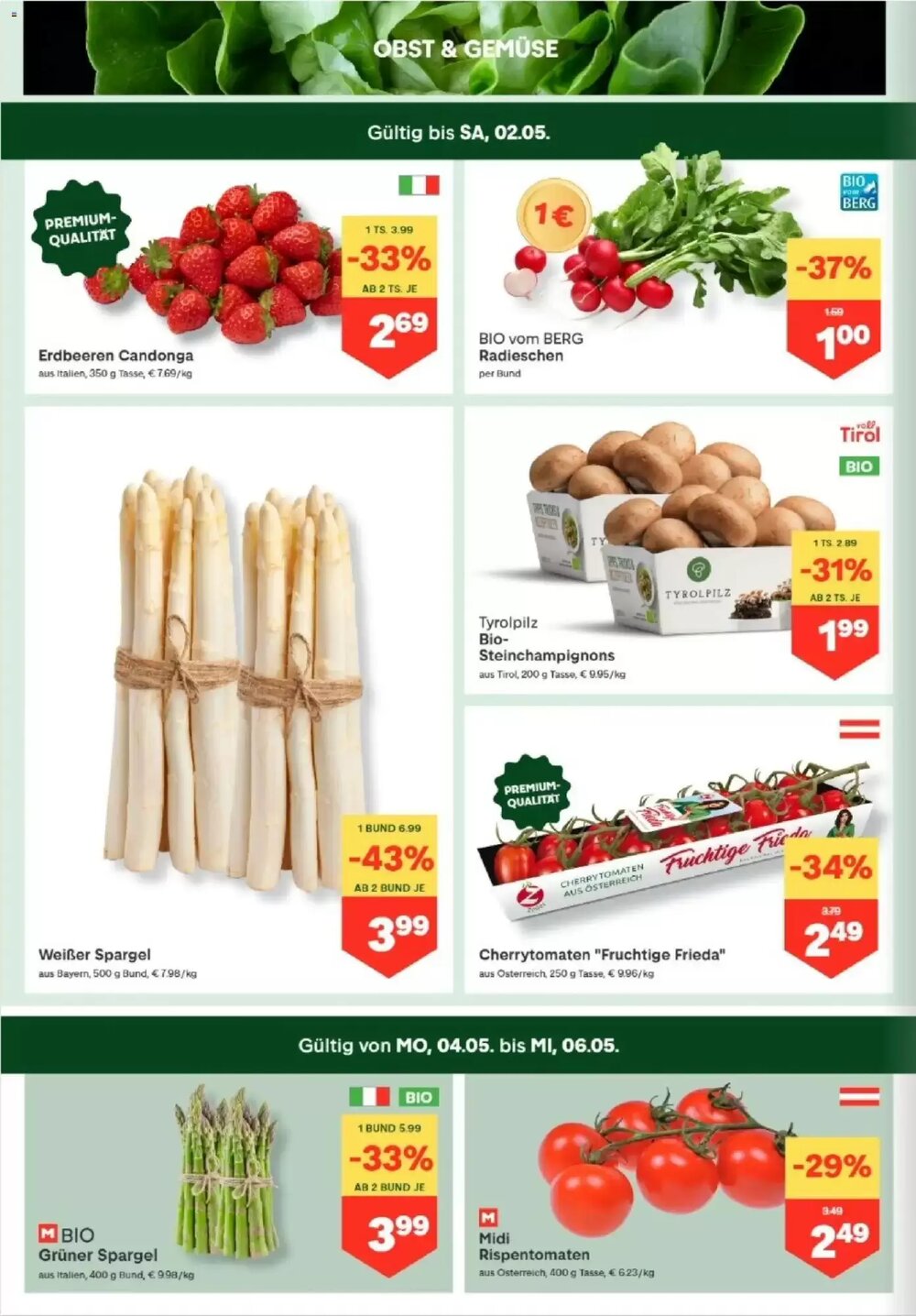 MPreis Flugblatt (ab 30.04.2026) - Angebote und Prospekt - Seite 2