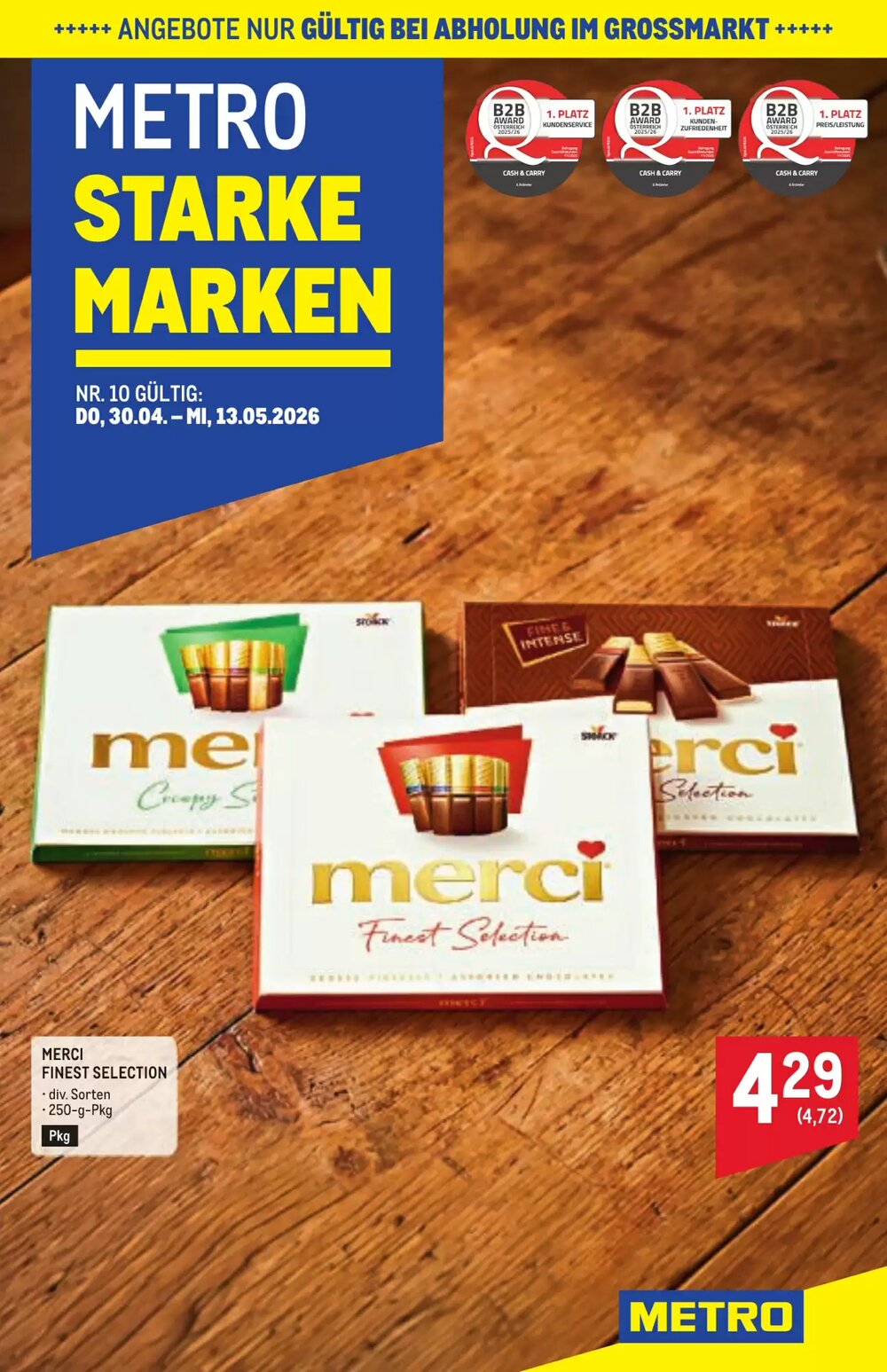 Metro Flugblatt (ab 30.04.2026) - Angebote und Prospekt - Seite 1