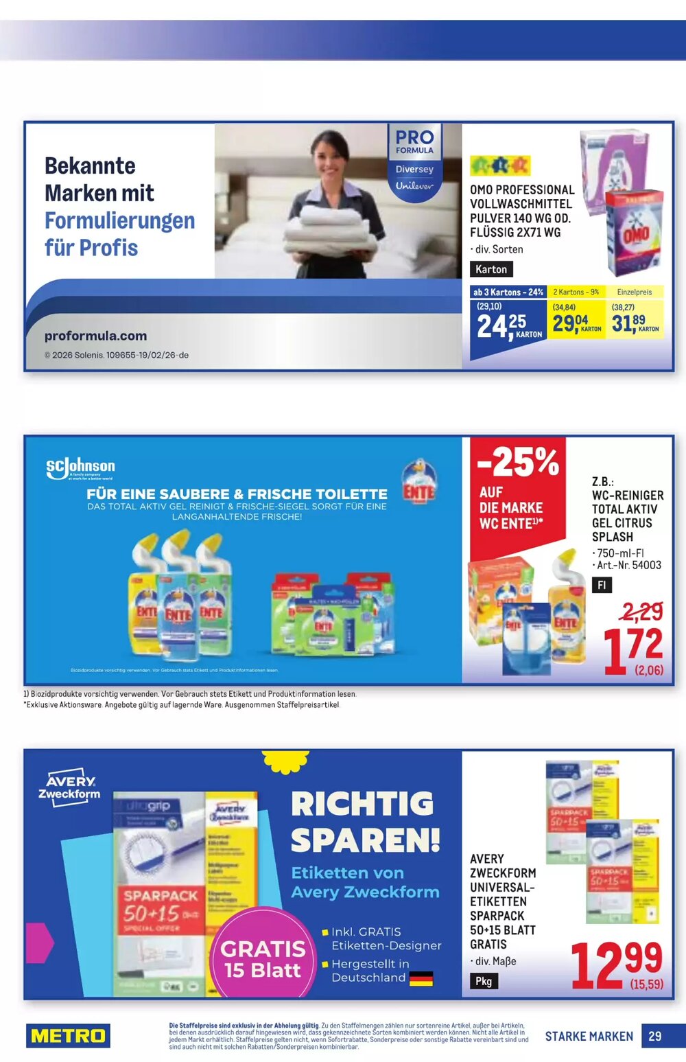 Metro Flugblatt (ab 30.04.2026) - Angebote und Prospekt - Seite 29