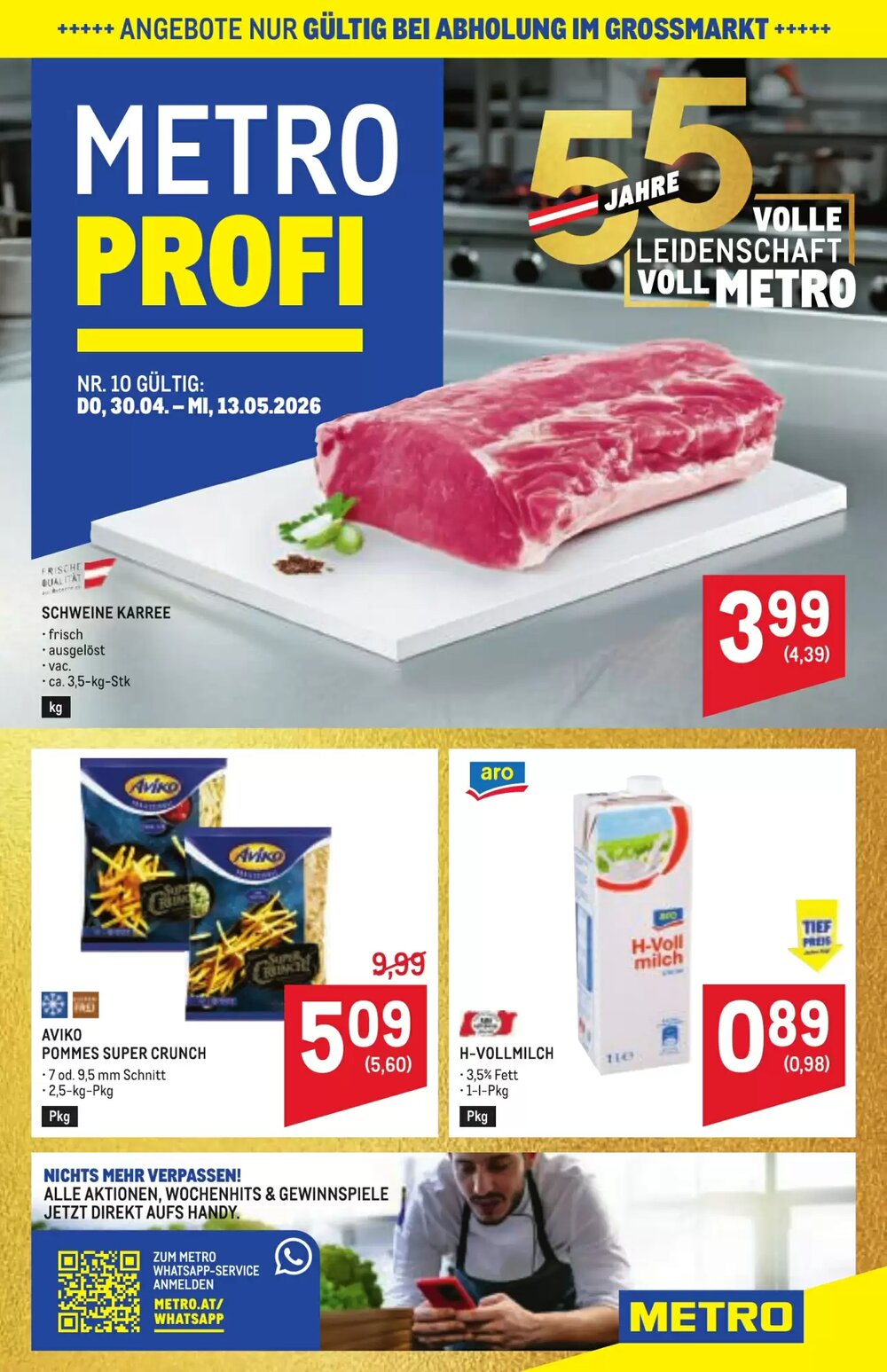 Metro Flugblatt (ab 30.04.2026) - Angebote und Prospekt - Seite 1