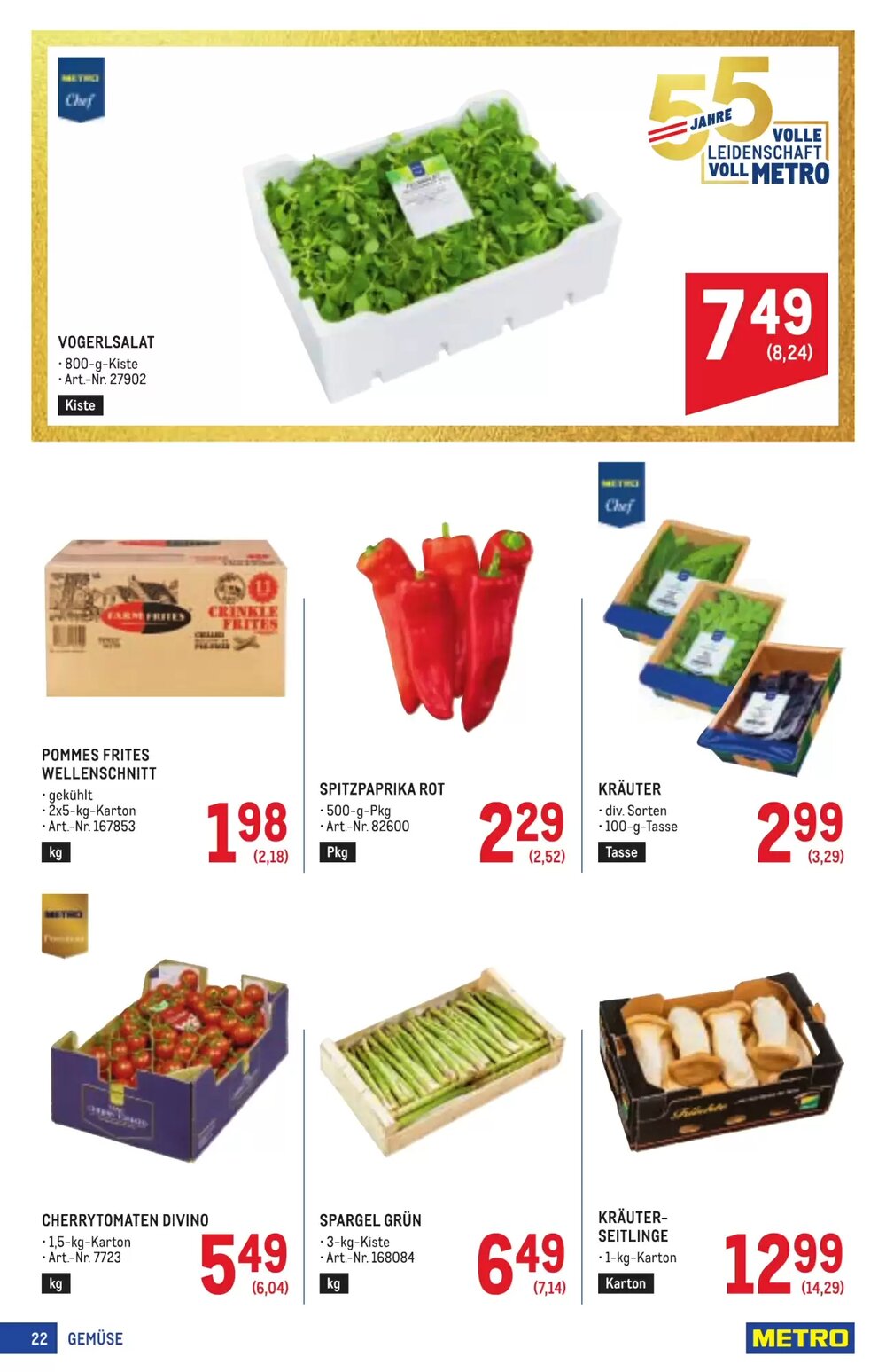 Metro Flugblatt (ab 30.04.2026) - Angebote und Prospekt - Seite 22