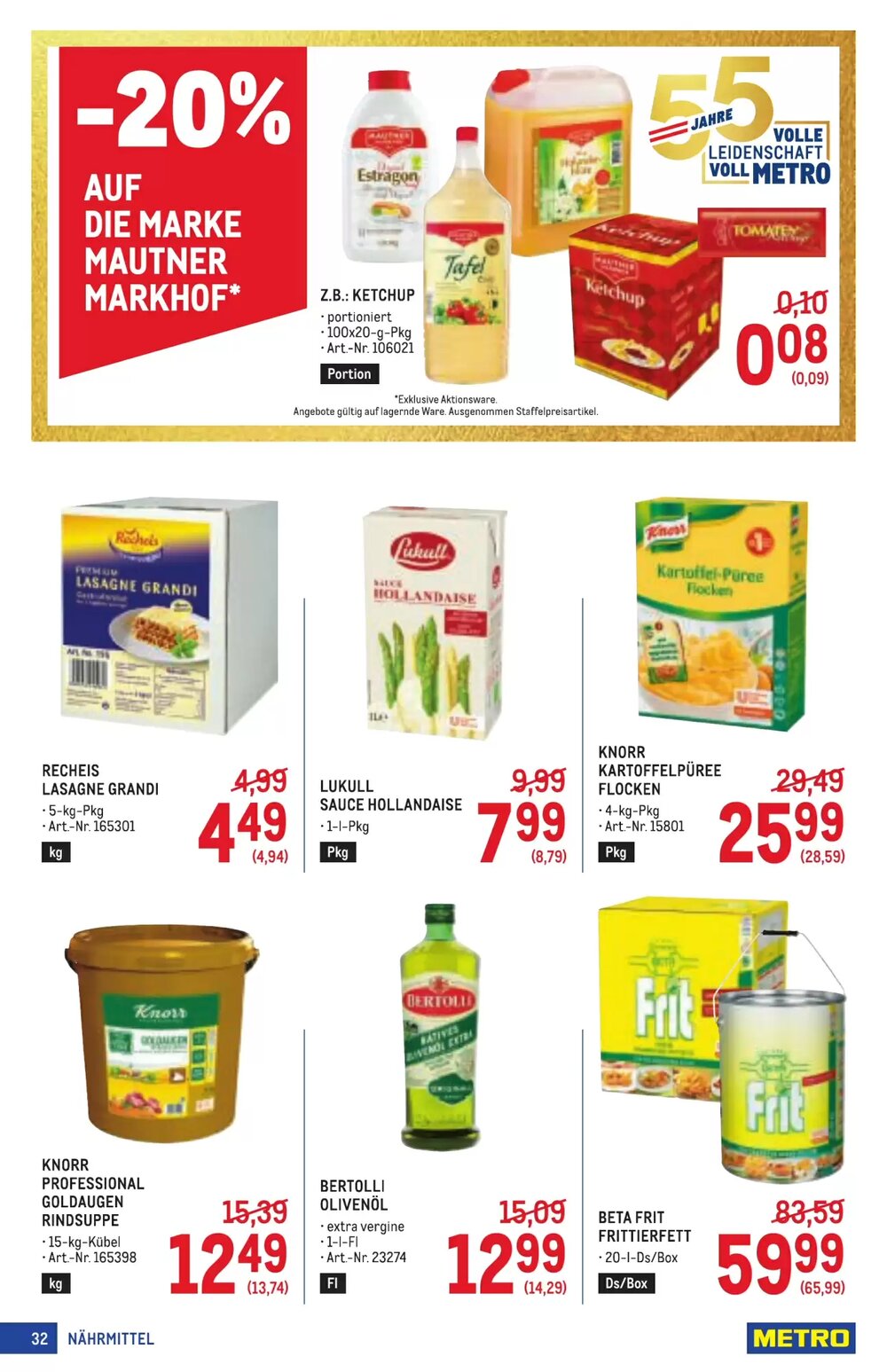 Metro Flugblatt (ab 30.04.2026) - Angebote und Prospekt - Seite 32