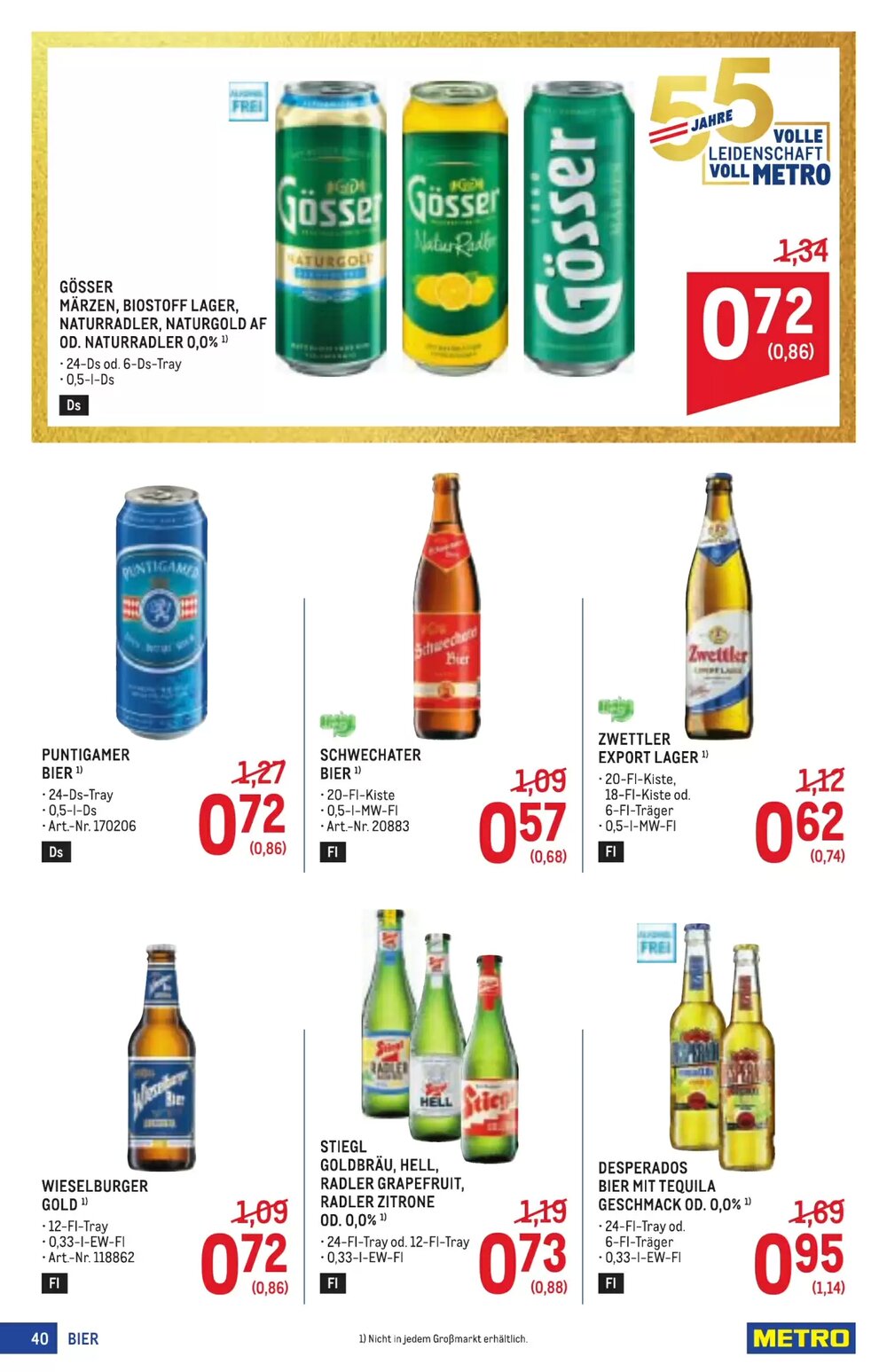 Metro Flugblatt (ab 30.04.2026) - Angebote und Prospekt - Seite 40