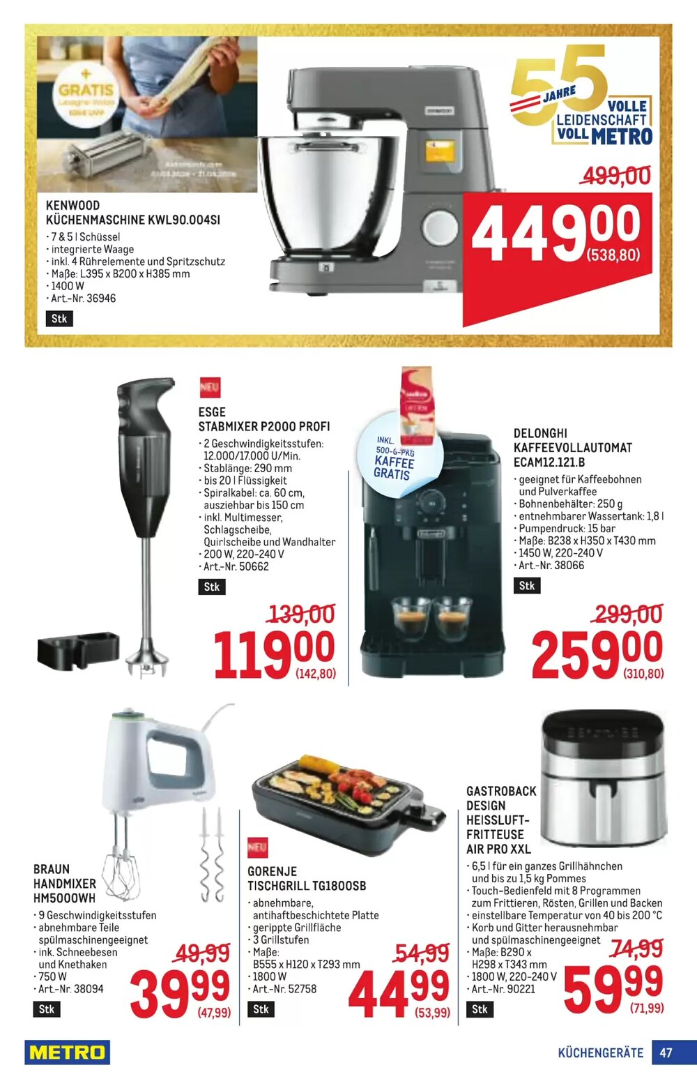 Metro Flugblatt (ab 30.04.2026) - Angebote und Prospekt - Seite 47