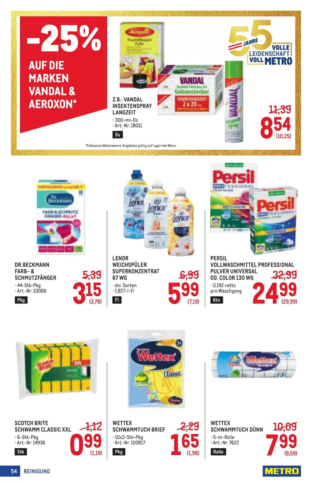 Metro Flugblatt (ab 30.04.2026) - Angebote und Prospekt - Seite 54