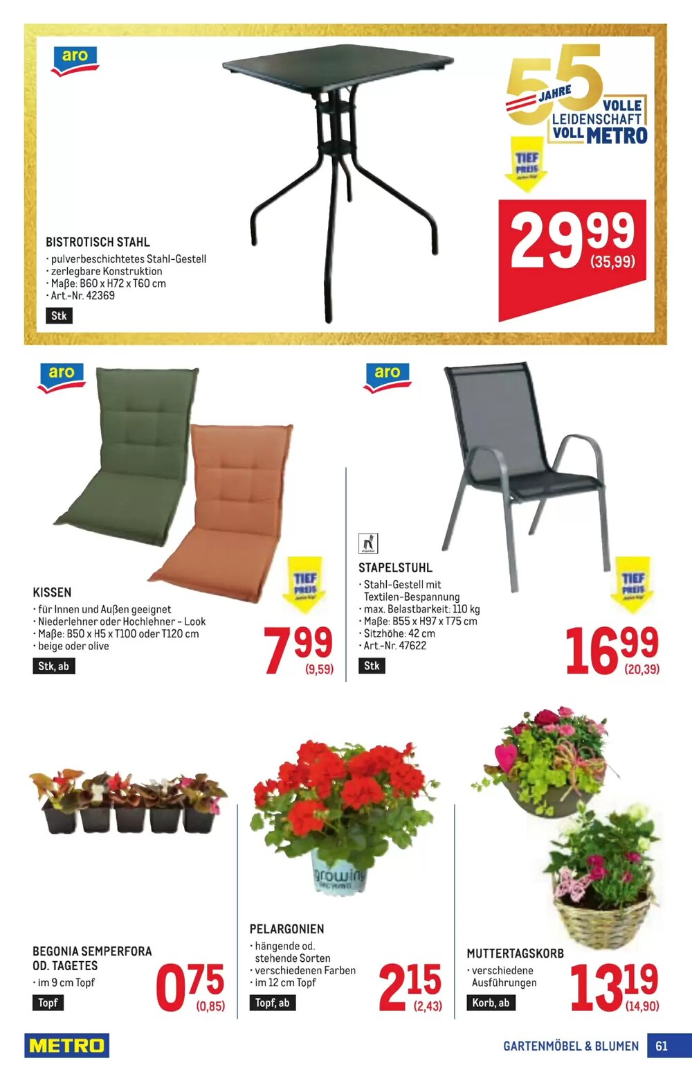 Metro Flugblatt (ab 30.04.2026) - Angebote und Prospekt - Seite 61