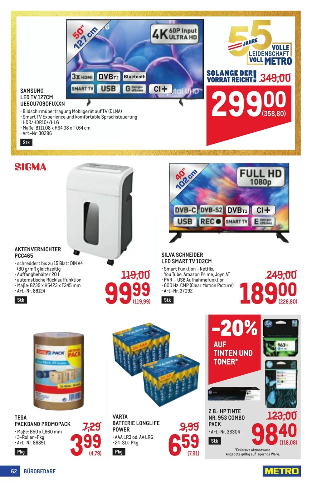 Metro Flugblatt (ab 30.04.2026) - Angebote und Prospekt - Seite 62