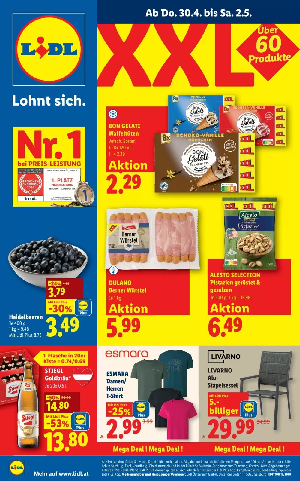 Lidl Flugblatt (ab 30.04.2026) - Angebote und Prospekt - Seite 1